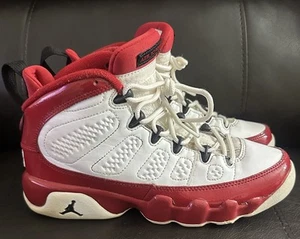 Jordan 9 Retro White Gym Red (GS) Size 5Y - Picture 1 of 11