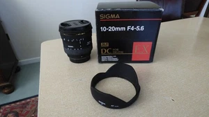 Sigma 10-20mm EX SLD f4-5.6 zoom lens for Pentax PKAF Excellent condition - Picture 1 of 10