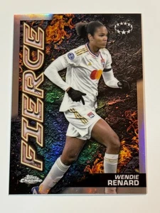 2023-24 Topps Chrome UWCL Fierce #6 Wendie Renard SP - Imagen 1 de 2