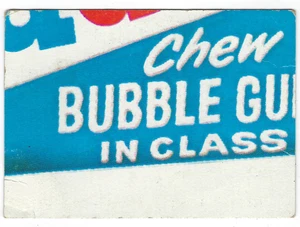 1973 Topps Wacky Packages Cloth Series CHECKLIST PUZZLE CARD 1/9 BC vg very rare - Picture 1 of 2