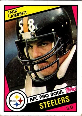 1984 Topps Jack Lambert #167 - Image 1 of 2