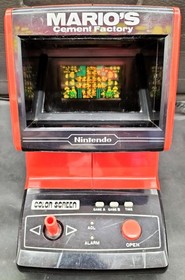 Nintendo Mario Cement Factory Game Watch Age14+