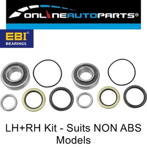 2 Rear Wheel Bearing Kits for Toyota Hiace Van LH + RZH 6/1998-2004 non ABS - Picture 1 of 1