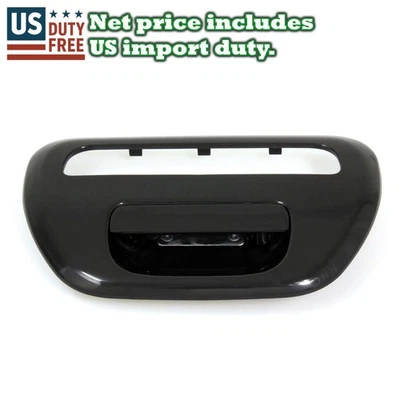 2005-2013 MITSUBISHI L200 TRITON ML MN BLACK TAILGATE 1 PIECE HANDLE COVER FULL - Image 1 of 4