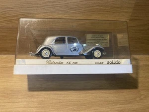 Solido Citroen 15 Car - 50th Anniversary 6th I C C C R England 1984 Boxed - Picture 1 of 10