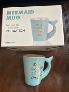 Meerjungfrauenbecher - Meerjungfrau Kaffeetasse - Neu im Karton - Bild 1 von 3