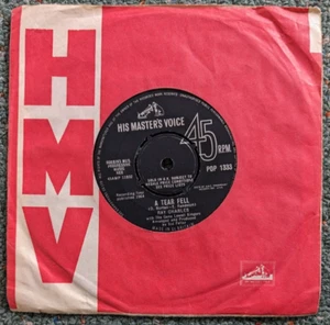 Ray Charles – No One To Cry To / A Tear Fell (7" Vinyl 1964) EX/EX - Picture 1 of 1