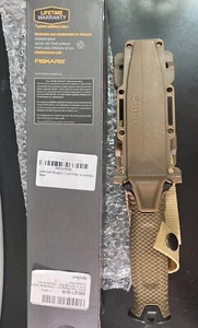 Gerber StrongArm Fixed Blade Knife Plain Edge  Coyote Brown Original - Picture 1 of 4