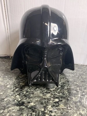 Darth Vader Head Helmet Coin Bank - Star Wars Ceramic Collectible Piggy Bank - Image 1 of 4