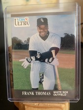 1991 Fleer Ultra # 85 Frank Thomas Chicago White Sox