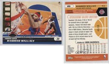 2007-08 Topps Stadium Club Gold Photographer's Proof /50 Rasheed Wallace #20