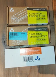 Veracity Longspan Ethernet Range Extender With Poe VLS-1P-B + VLS-1P-C + VPSU-57 - Afbeelding 1 van 1