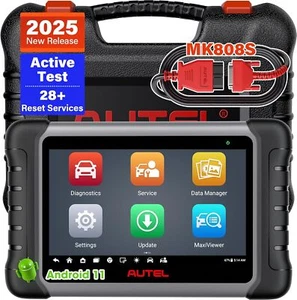 2025 Autel MaxiCOM MK808S MX808S Bidirectional Car Diagnostic Scanner Tool - Picture 1 of 13