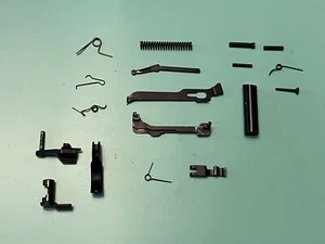 USED OEM BERETTA 85BB LOWER PARTS PINS SPRINGS TRIGGER SLIDE STOP .380 ACP - Picture 1 of 6
