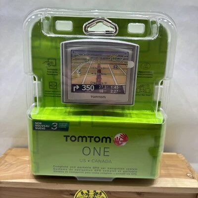 TomTom One GPS 3rd Edition Bundle with Mount Car Charger USB Cable Brand New - Image 1 of 4