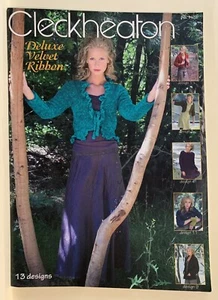 Cleckheaton 947 Pattern Book - 13 designs - 10 Ply Deluxe Velvet Ribbon yarn - Picture 1 of 4