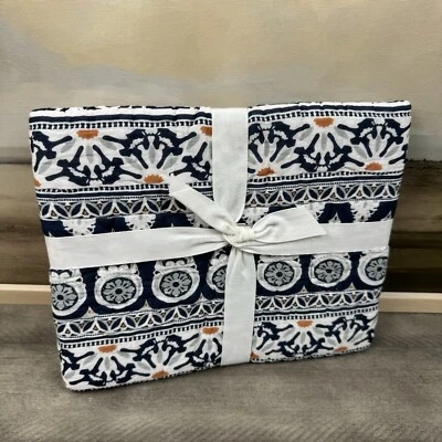 Pottery Barn Pia Medallion Cotton Quilted (1) Pillow Sham Standard Multicolor OB - Image 1 of 4