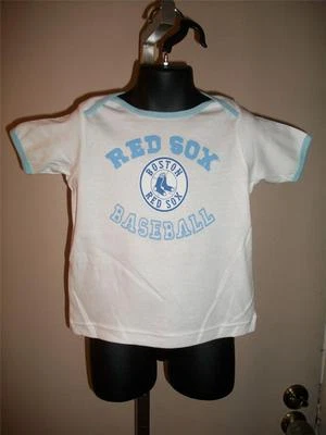 NEW-MINOR FLAW - MLB BOSTON RED SOX- Reebok Infant Shirt 6/9 months 6/9M - Image 1 of 4