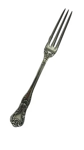 Vtg Towle Silversmiths Silver Plate Strawberry Berry Fork Baroque Shell 4.75" - Picture 1 of 10