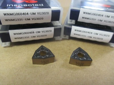 YG-1 NEW YG1 WNMG331-UM Trigon General Purpose Carbon, Alloy, Die Steel Grade YG-3020
