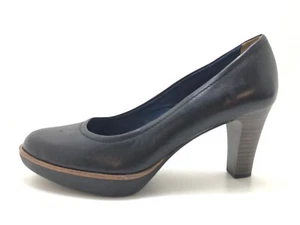 Tamaris Damen Halbschuh Pumps High Heels Schwarz Gr. 37 (UK 4) - Bild 1 von 5