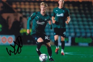 Foto autógrafa de fútbol americano firmada a mano por Will Jenkins-Davies Plymouth Argyle 6x4 6 - Imagen 1 de 1