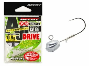 Señuelo SV-55 Aji Drive 5 piezas. Cabezales de plantilla - Imagen 1 de 3