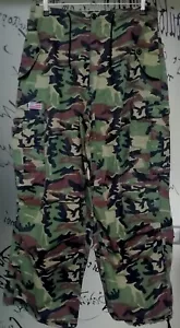 "UFO" CARGOHOSE L/XL CAMOUFLAGE RAVE HIPHOP TANZ UNISEX LOGO NEUWERTIG - Bild 1 von 18