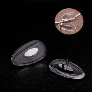 Sunglasses Eyeglass Nose Pads 2Pairs Soft Silicone NOT PVC Glasses Nose Piece... - Picture 1 of 5