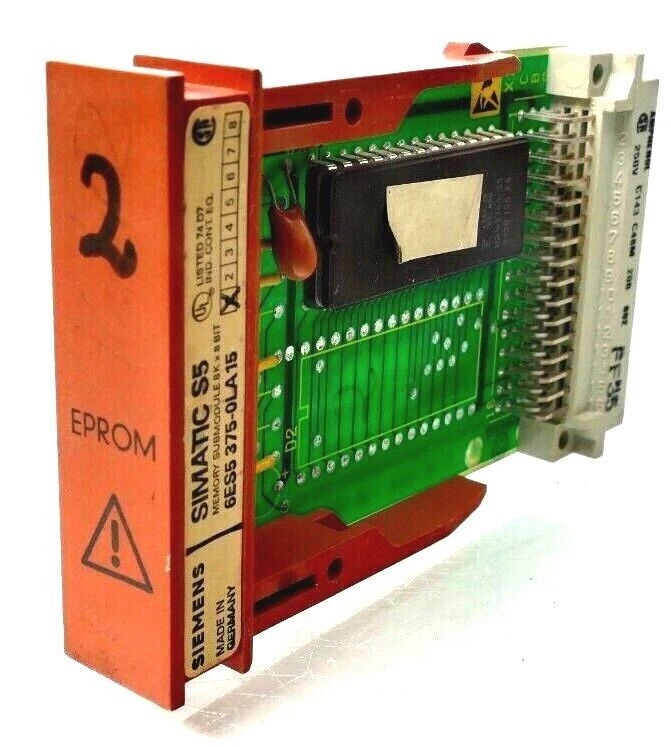 Siemens Simatic S5 EPROM Speichermodul 6ES5 375-0LA15 | E:01 | 6ES5375-0LA15 - Bild 1 von 2
