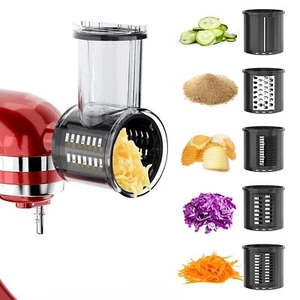 Slicer Zerkleinerer Aufsatz für KitchenAid Standmixer Standmixer mit 5 Klingen - Bild 1 von 7