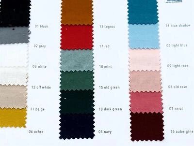 Baumwolle Flanell Uni - Meterware 15 Farben Oeko-Tex Qualität - Bild 1 von 4