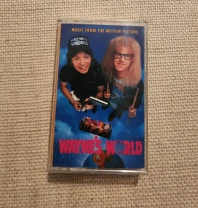 Vintage Waynes World Movie Soundtrack Cassette Tape - Picture 1 of 2
