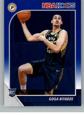 2019-20 Panini Hoops Blue #215 Goga Bitadze Indiana Pacers