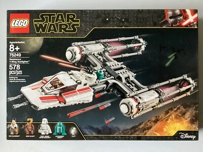 LEGO Star Wars: Resistance Y-Wing Starfighter (75249) NEW SALE K3 D-O Poe Zorii - Image 1 of 4