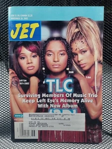 TLC Left-Eye T-Boz Chili R&B Group Black Americana JET Magazine November 18 2002 - Imagen 1 de 1