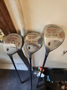 Stealth Forged LH Drivers 3, 5, & 7 Ultralite Graphite Shaft - Picture 1 of 7