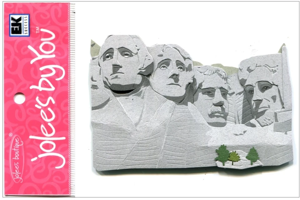Mount Rushmore, álbum de recortes adorno 3D Jolee's by You JJDB025 Foto 1 de 1