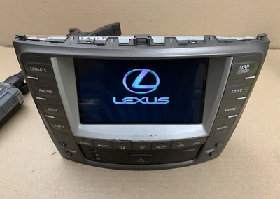 LEXUS IS250 IS350 2006-2009 navegación radio pantalla estéreo unidad principal OEM Foto 1 de 4