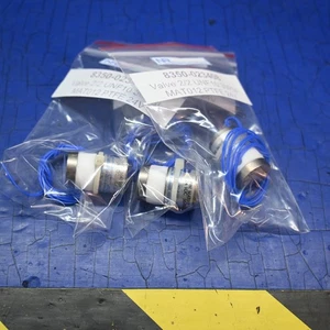 NResearch metrisches Montage 2-Wege Ventil N/geschlossen Teile-Nr: MAT012 PTFE 24V UNF10 30PSI - Bild 1 von 10