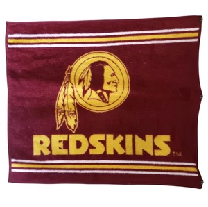 Washington Redskins Coperta Vintage Logo 53" x 45" NFL Stadium Throw Commanders - Foto 1 di 15