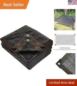 Langlebiges 8x20 Fuß schwarzes Schattentuch - 50 % UV-Schutz für Gewächshäuser und mehr - Bild 1 von 9
