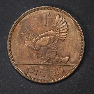 1 penique pingin 1942 Irlanda edición regular  Foto 1 de 2