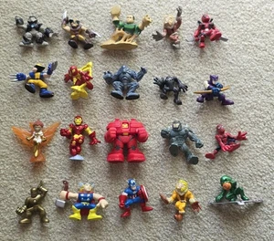 HASBRO PLAYSKOOL MARVEL Super Heroes Figure Lot Of 20 X-MEN SPIDER-MAN AVENGERS - Picture 1 of 10