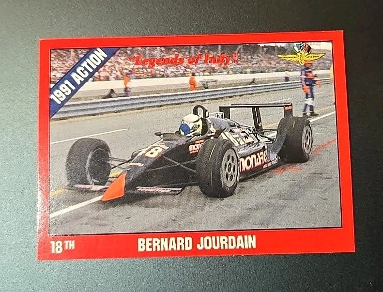  Legends of Indy 1992 #19 Bernard Jourdain 18th Place Indianapolis 500 - Image 1 of 2