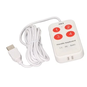 Grifftastatur 4 Tasten Programmierbare Benutzerdefinierte USB-Taschentastat KUI - Bild 1 von 24
