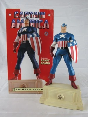 Bowen Designs Marvel 14" Captain America Golden Age Version Statue MIB LA828 - Image 1 of 4