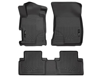 Husky Liners Weatherbeater Floor Mats Fit 12-13 Honda Civic 4Dr Front/2nd Blk Foto 1 de 4