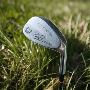 Cobra Greg Norman 57 Degree Sand Wedge Golf Club RH Black Label Firm Steel Shaft - Picture 1 of 6