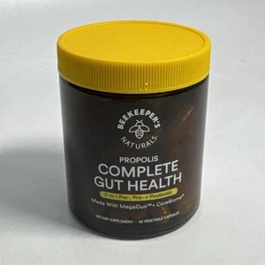 Beekeeper's Naturals Complete Gut Health 3-in-1 60 Count 07/2026 Sealed - Picture 1 of 5
